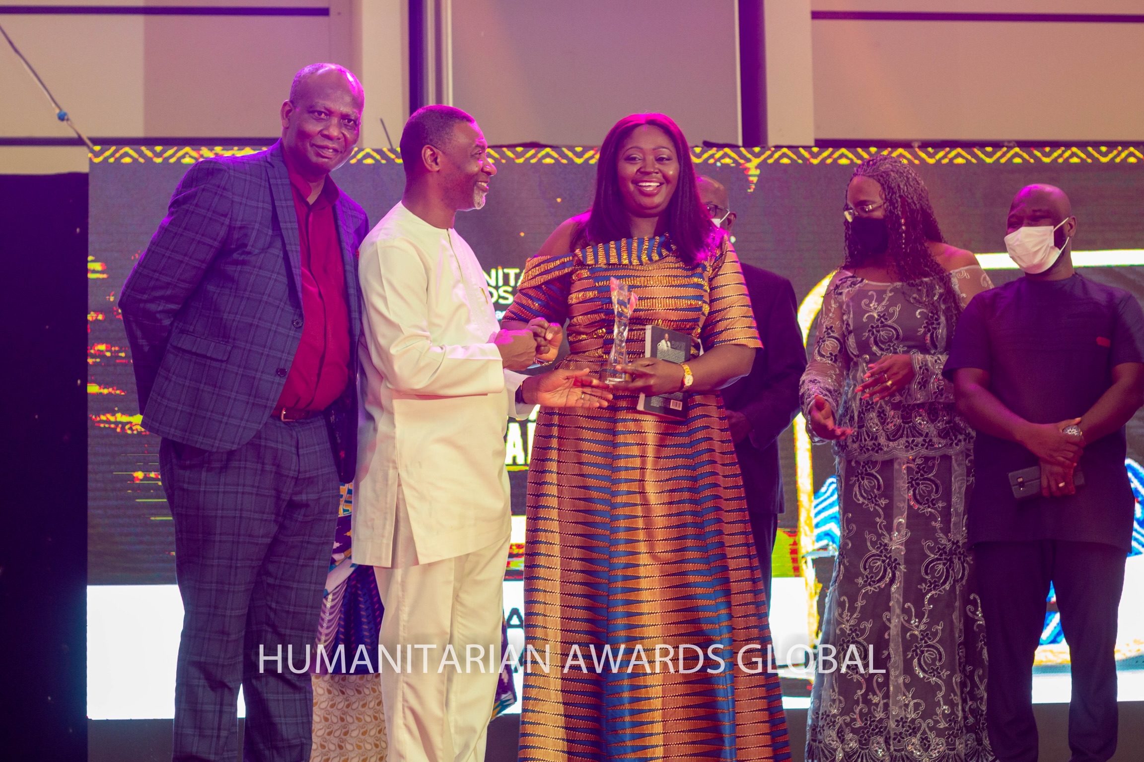 Abiola Bawuah Wins “Humanitarian of The Year 2021” In Humanitarian Awards Global.