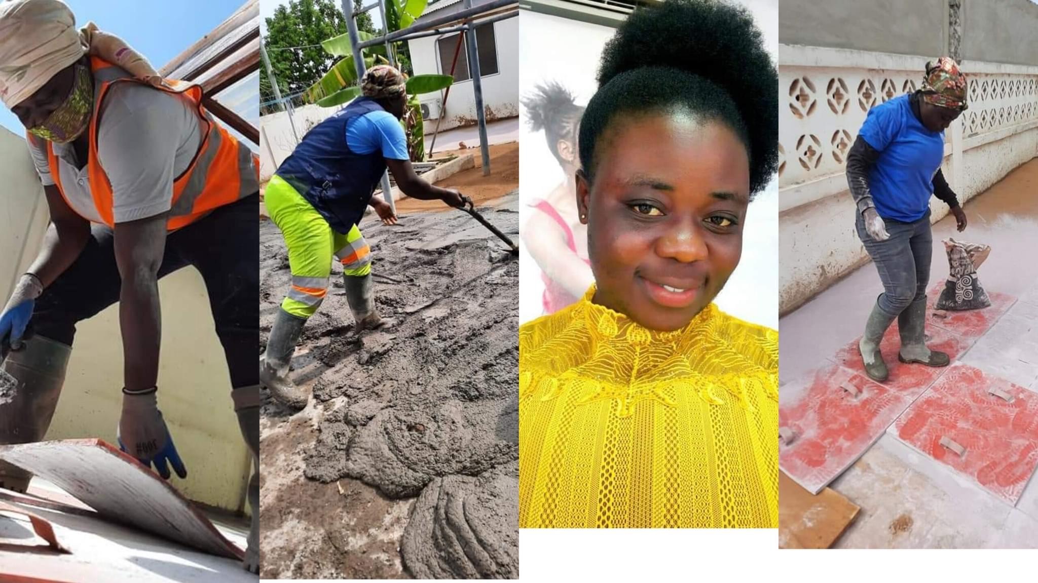 The Inspiring Story Of Theresa Osei, The Lady Who Left Her Banking Job To Become A Professional Flooring Contractor