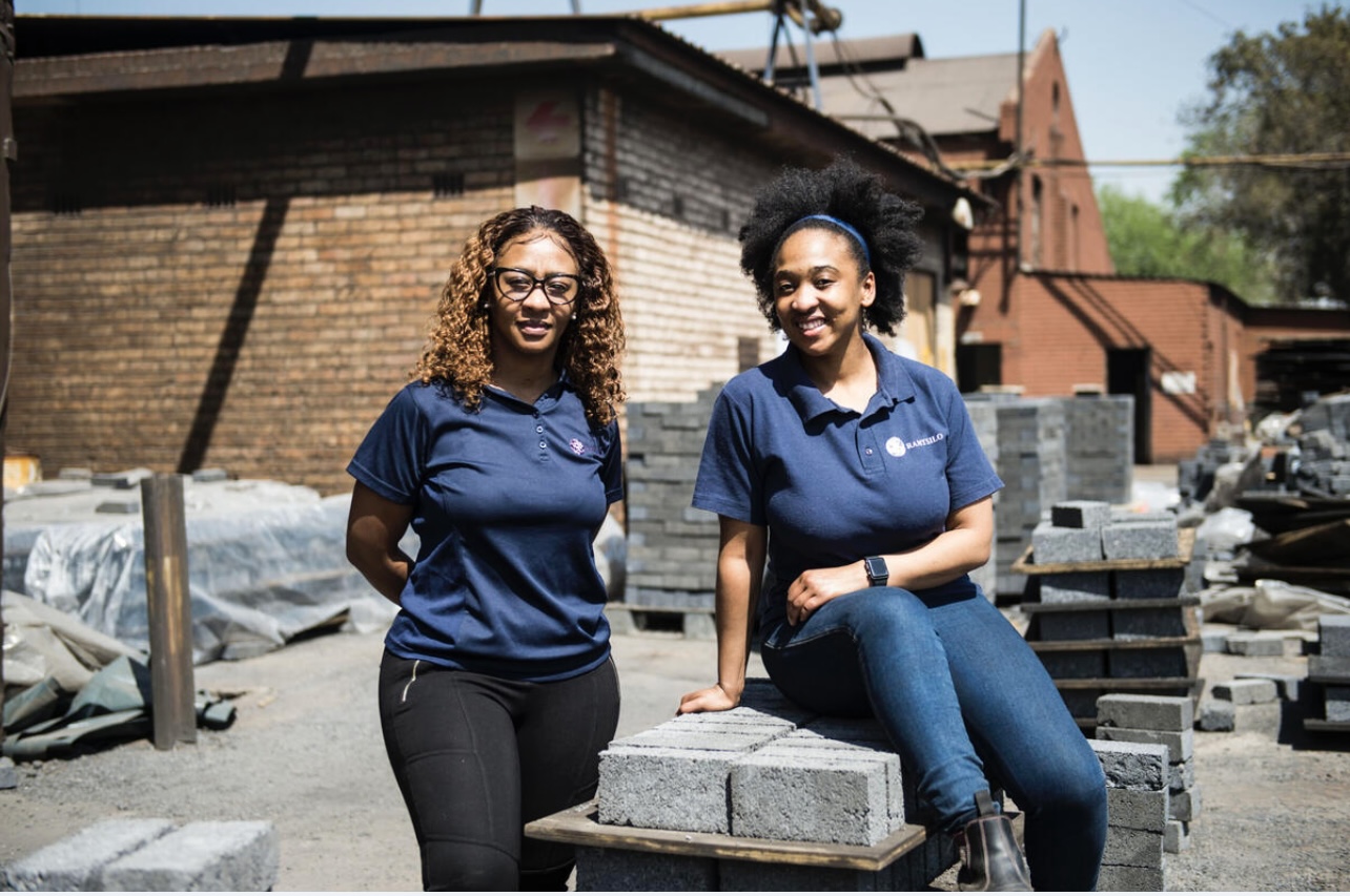 South African Sisters, Kedibone and Kekeletso Tsiloane – Founders of Sustainable Plastic Brick Company, Ramtsilo