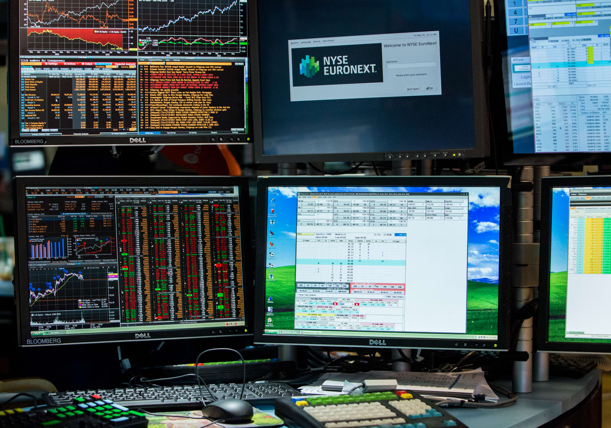 Bloomberg intends to include GPT-style AI into its terminal.